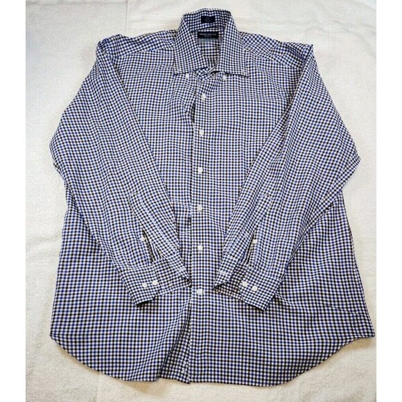 Peter Millar Collection Button Up Shirt Mens Large Plaid Long Sleeve Egyptian... - Picture 1 of 7
